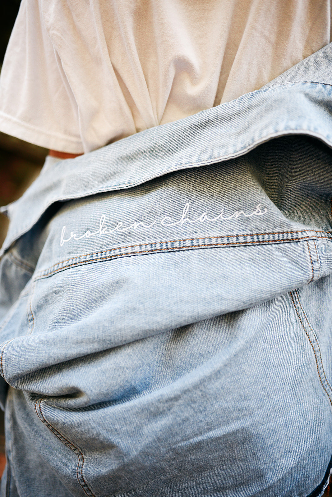 Broken Chains Denim Jacket