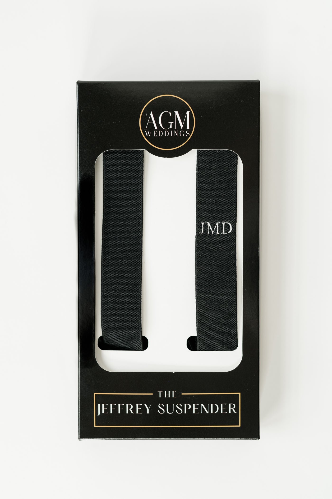 gift box for monogram suspender