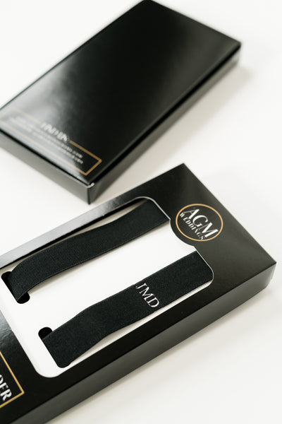 black gift box for suspender 