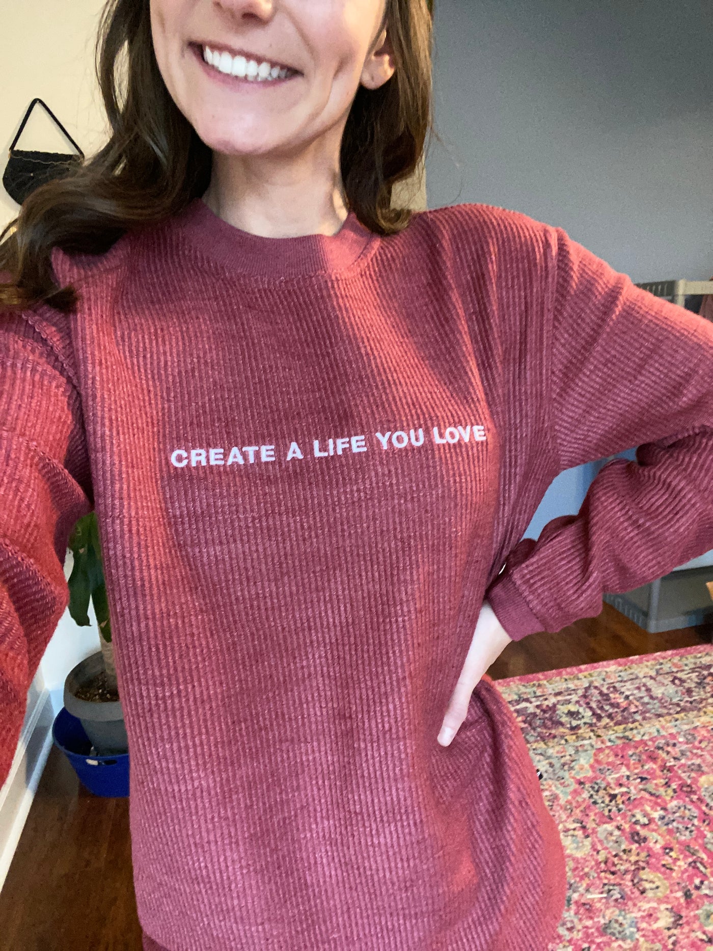 Create A Life You Love Corded Crew
